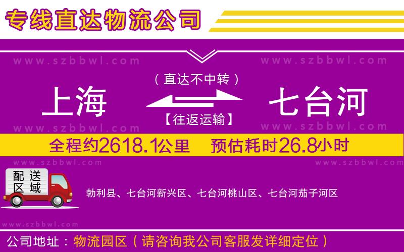 上海到七臺(tái)河物流專線