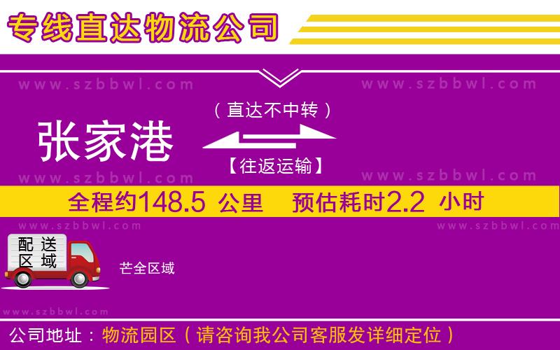 張家港到芒物流公司