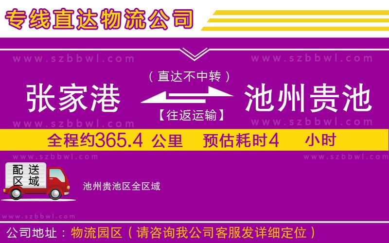 張家港到池州貴池區(qū)貨運(yùn)專(zhuān)線