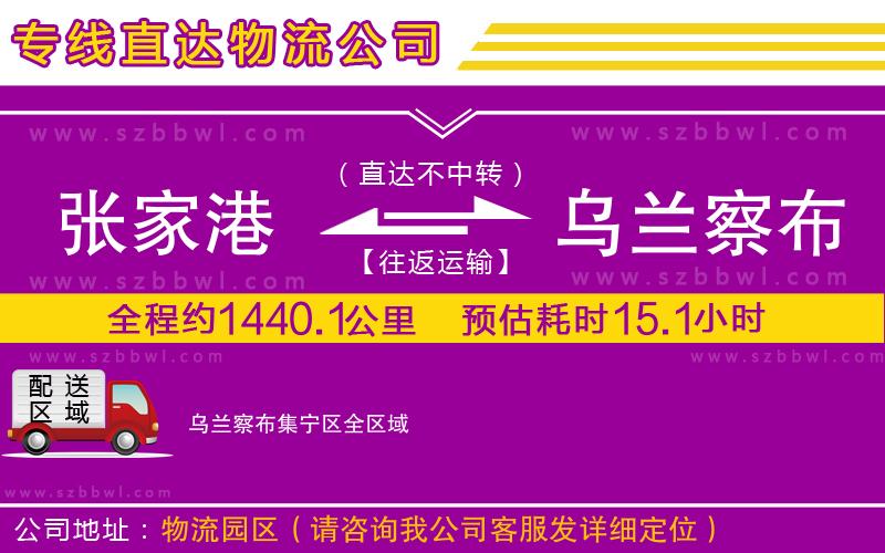 張家港到烏蘭察布集寧區(qū)貨運(yùn)專線