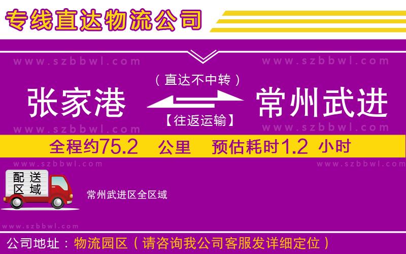 張家港到常州武進(jìn)區(qū)貨運(yùn)專線