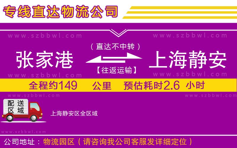 張家港到上海靜安區(qū)貨運(yùn)專(zhuān)線