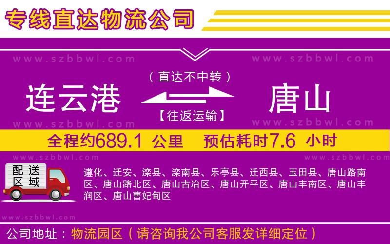 連云港到唐山貨運(yùn)專線