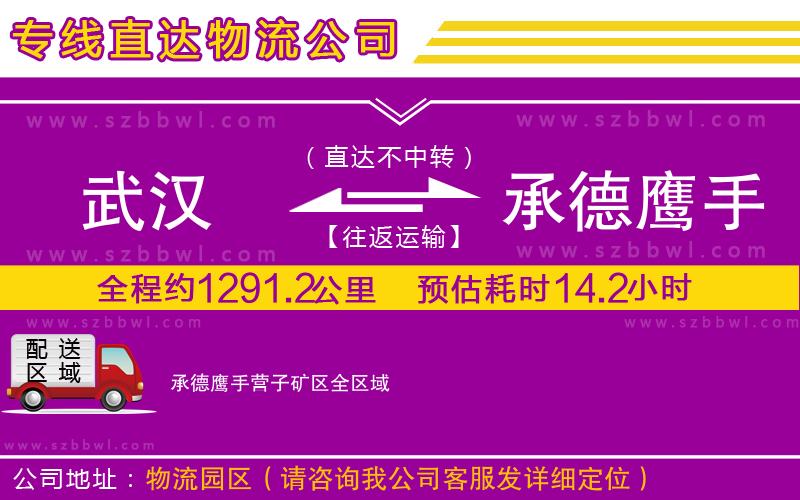武漢到承德鷹手營子礦區(qū)貨運專線