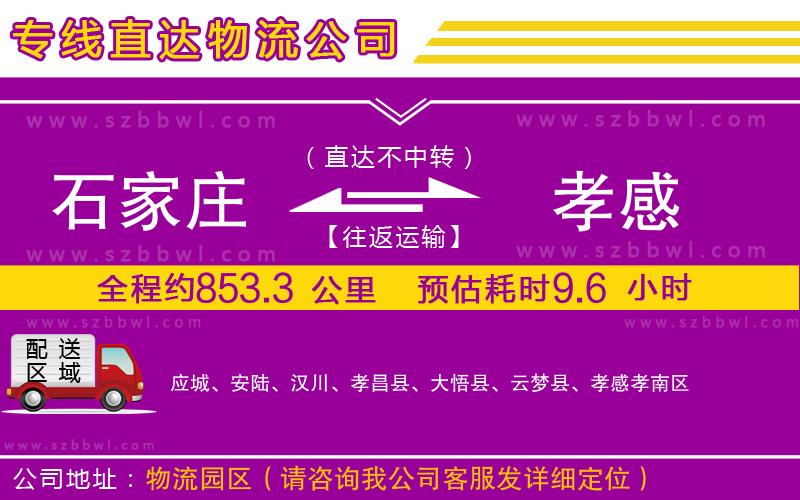 石家莊到孝感物流專(zhuān)線(xiàn)