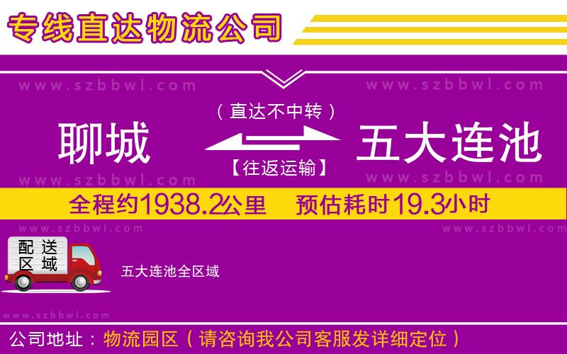 聊城到五大連池貨運(yùn)專線